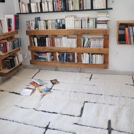 Tapis berbère Beni Ouarain graphique