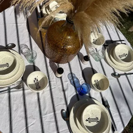 Service complet 6 personnes Collection Amazing Amazigh