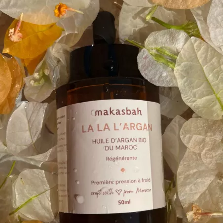 Huile d'argan pure bio - La La L'Argan