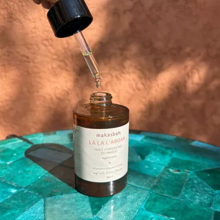 Huile d'argan pure bio - La La L'Argan