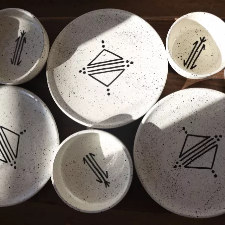 Service complet 4 personnes Collection Amazing Amazigh