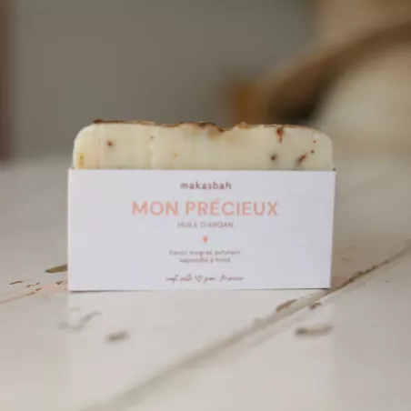 Mon Précieux – Savon Exfoliant Surgras à l’Huile d’Argan