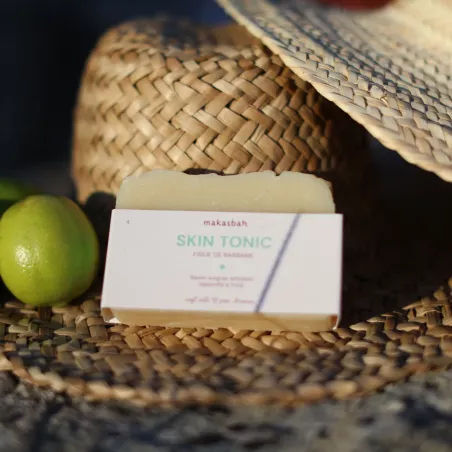 Skin Tonic – Savon Revitalisant aux Graines de Figue de Barbarie